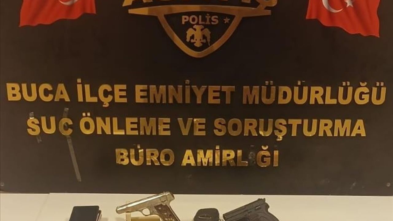 İzmir'de Silah ve Uyuşturucu Operasyonu: 6 Gözaltı