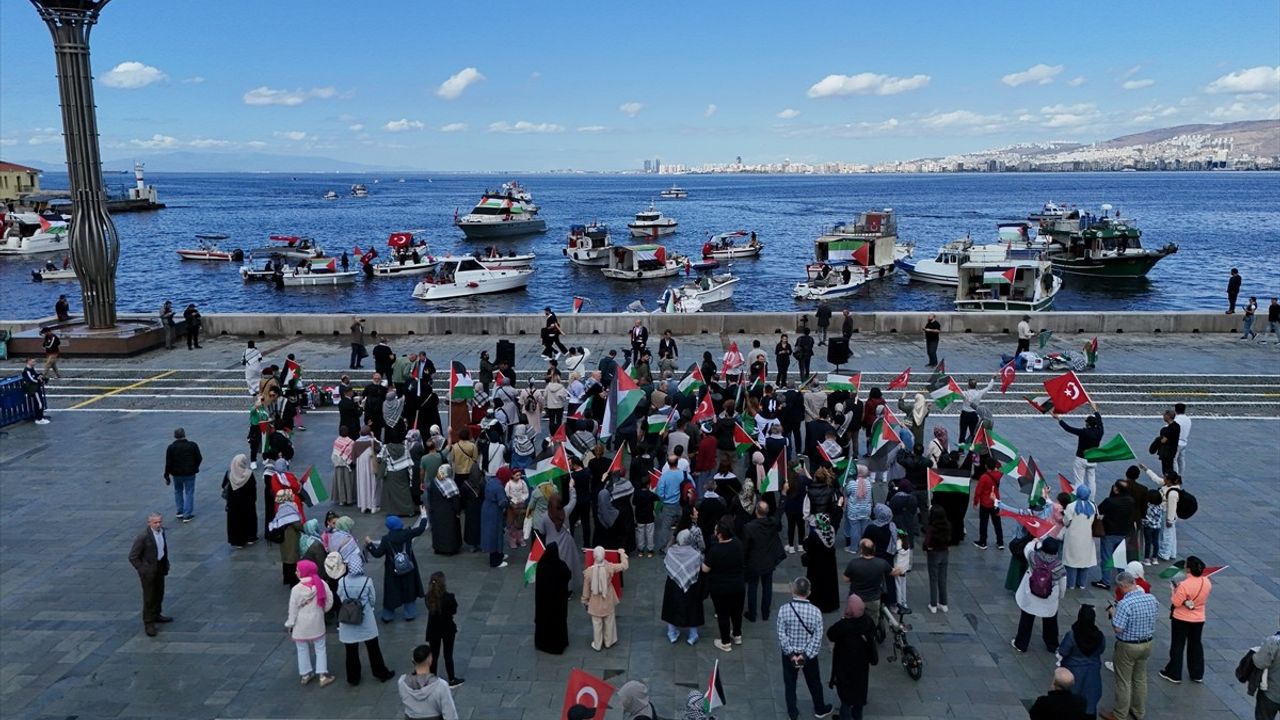 İzmir'den Filistin'e Destek: Küresel Sumud Filosu İçin Dayanışma