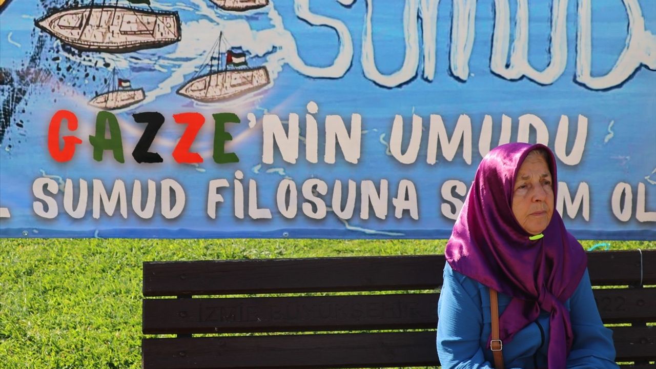 İzmir'den Küresel Sumud Filosu'na Destek Etkinliği