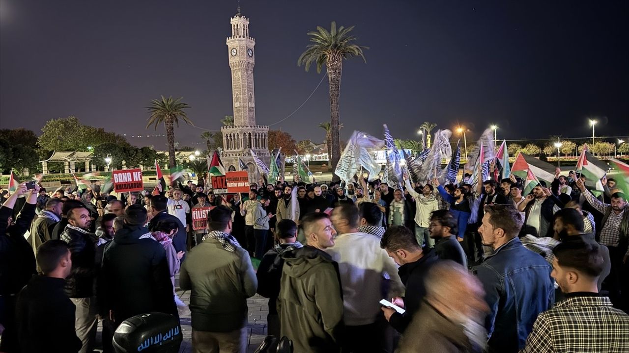 İzmir, Uşak ve Aydın'da Küresel Sumud Filosu'na Tepkiler