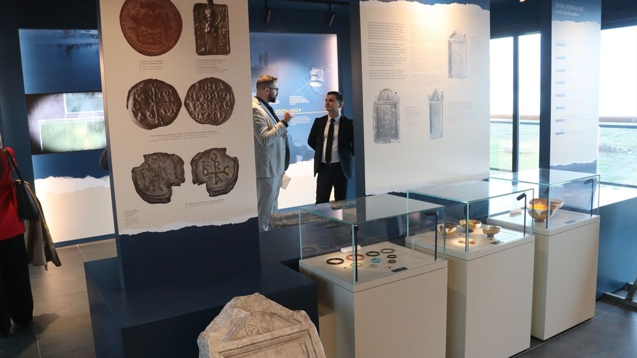 İznik Göl Bazilikası Ören Yeri Karşılama Merkezi Açıldı