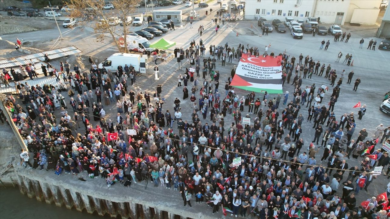 Kastamonu'dan Küresel Sumud Filosu'na Destek