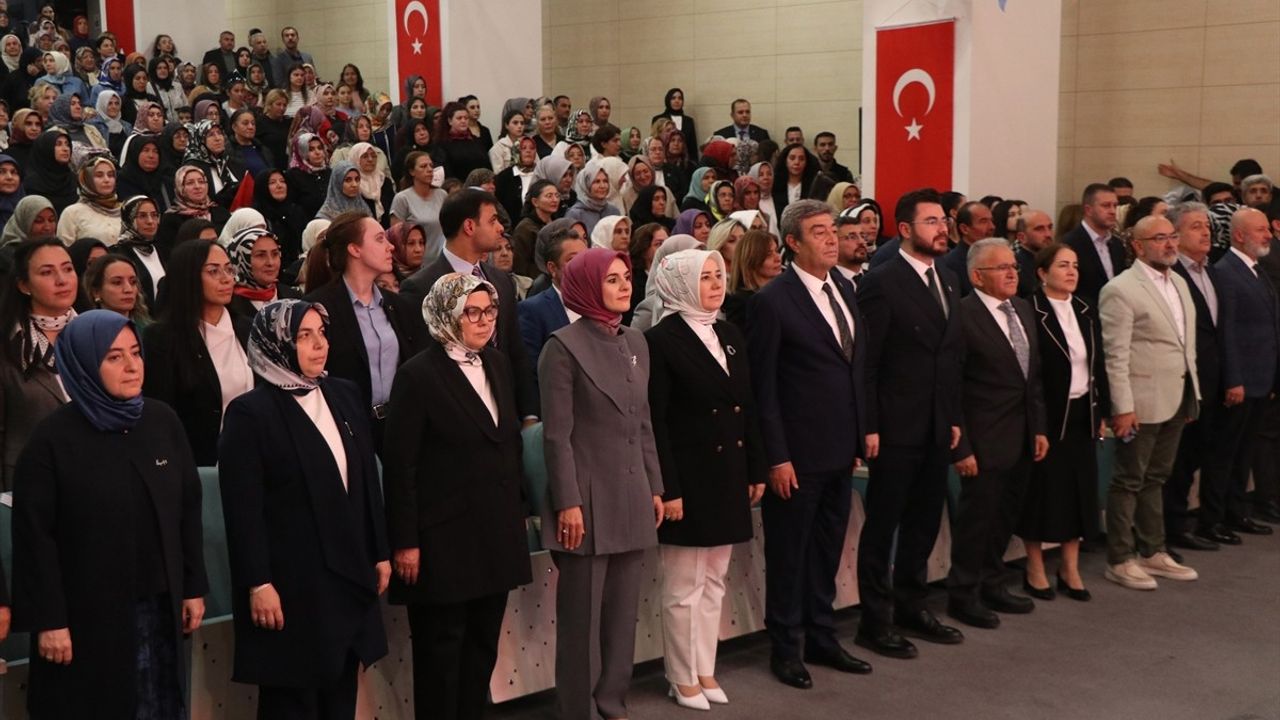 Kayseri'de Kadına Yönelik Şiddete Sıfır Tolerans