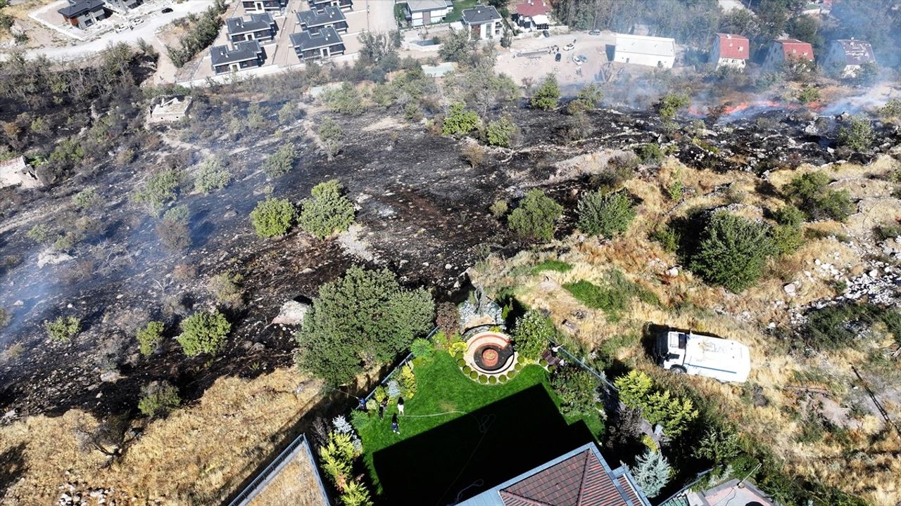 Kayseri'de Közleme Ateşi Yangına Neden Oldu