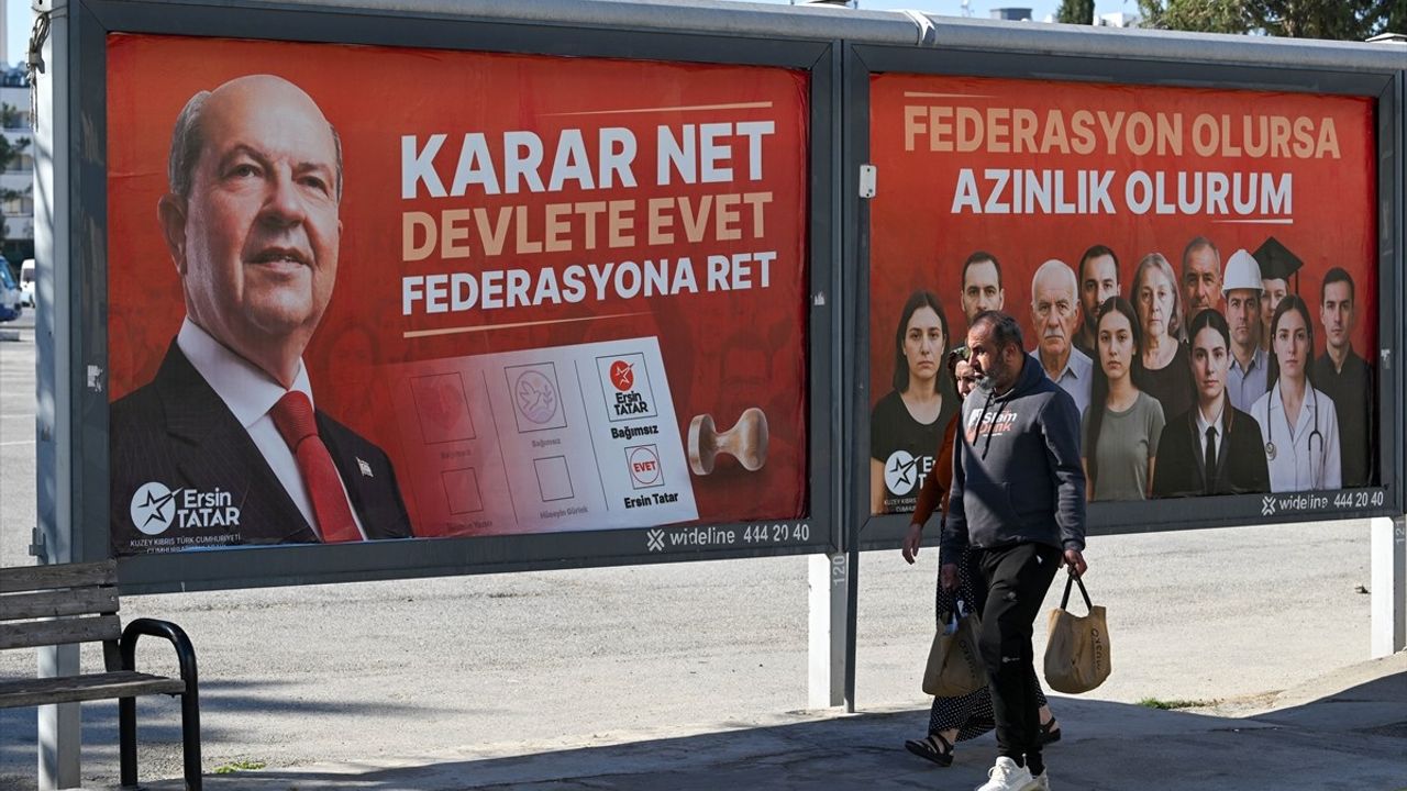 KKTC Cumhurbaşkanı Seçimi İçin Sandıklar Açılıyor