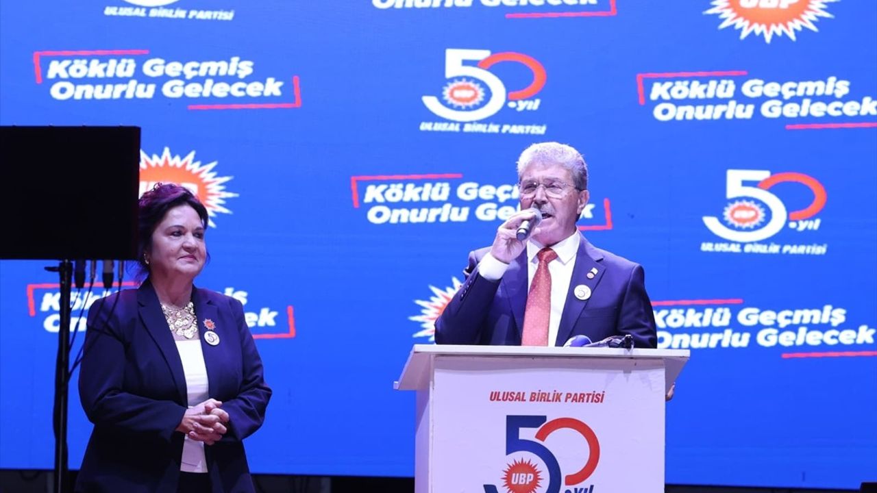 KKTC'de Ulusal Birlik Partisi 50. Yılını Kutladı
