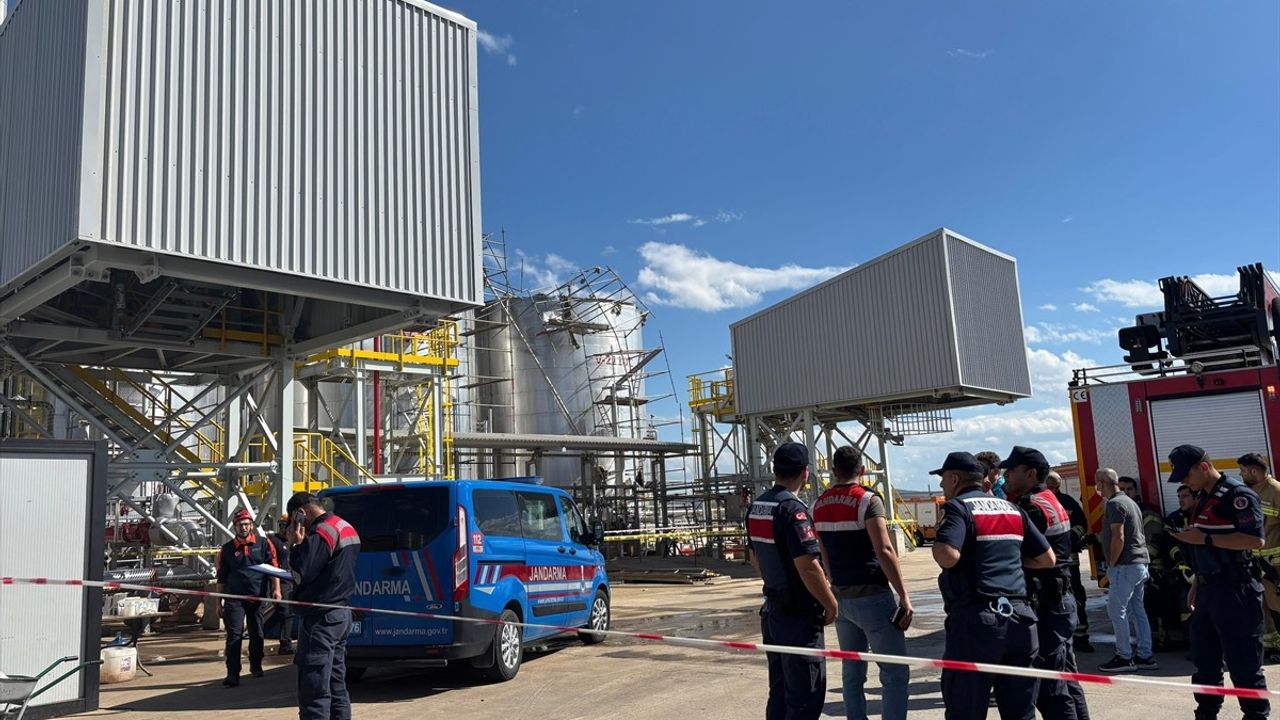Kocaeli'de İş Kazası: 2 Kişi Hayatını Kaybetti