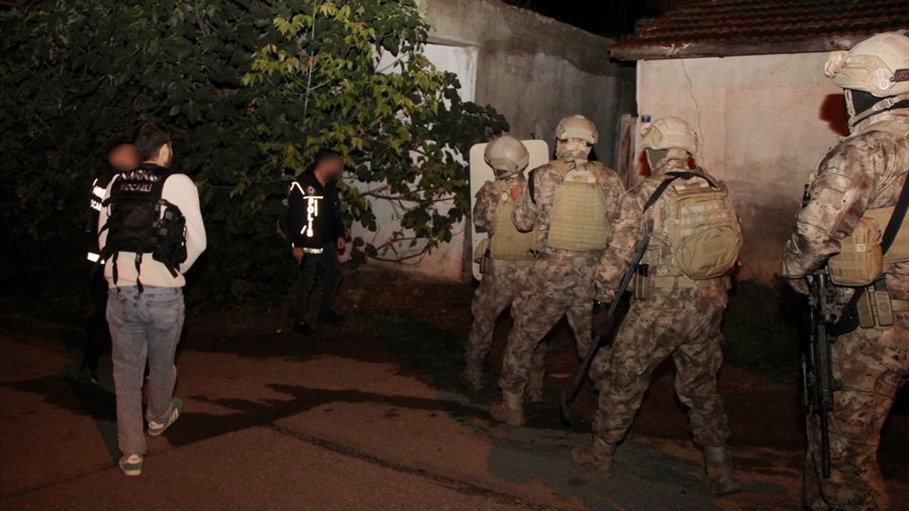 Kocaeli Uyuşturucu Operasyonlarında 86 Tutuklama