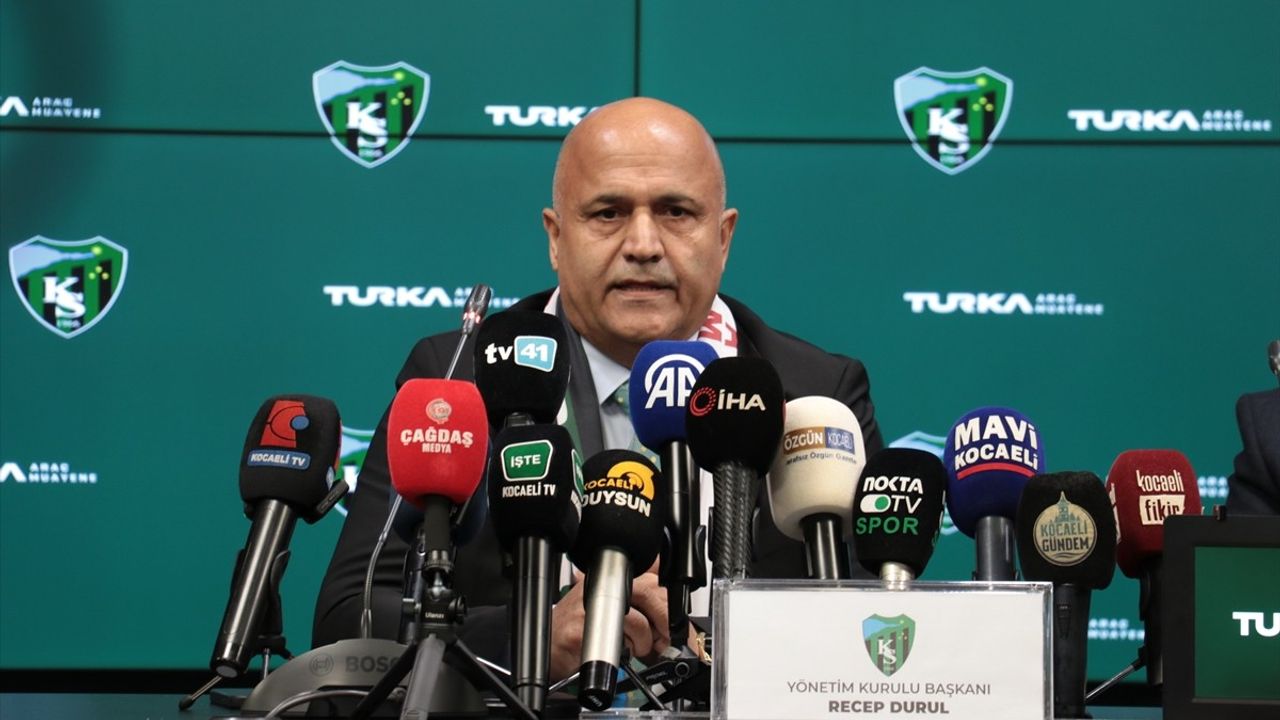 Kocaelispor ve Turka Araç Muayene Arasında Önemli Sponsorluk Anlaşması