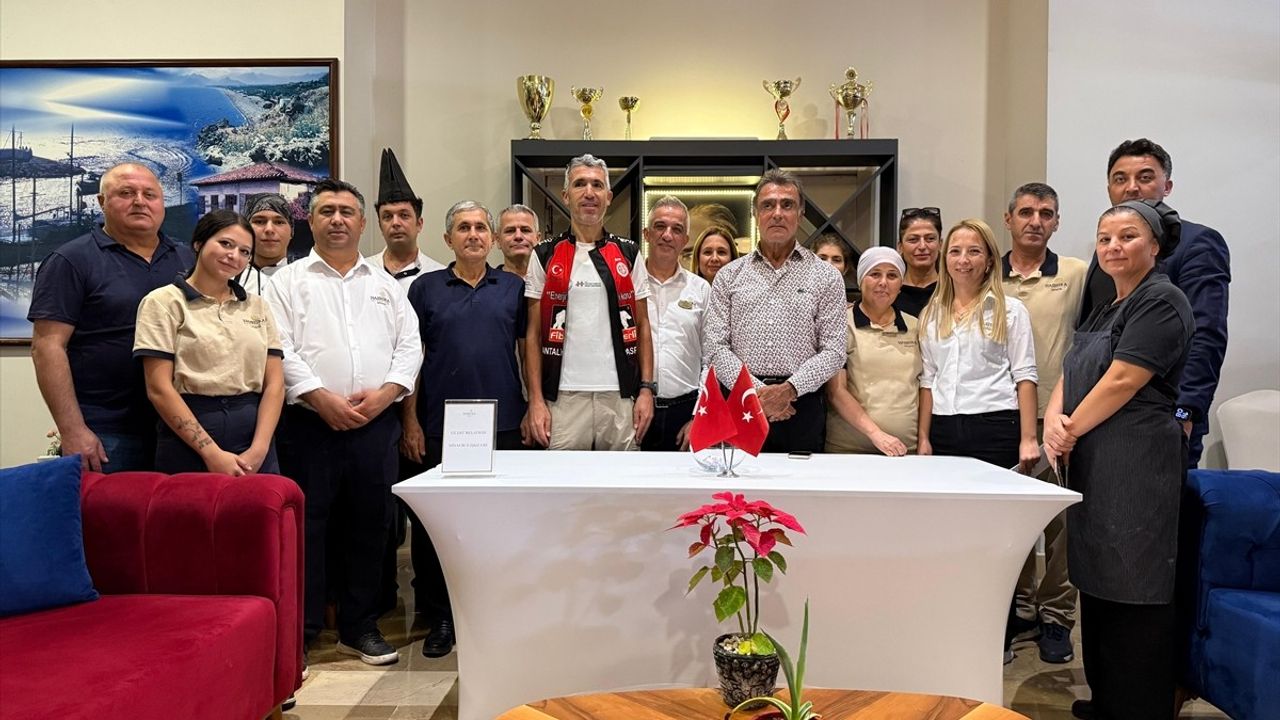 Manavgat'ta Turizmci Sigara Bırakmayı Destekliyor