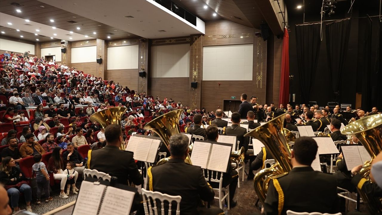 Mardin Kültür Yolu Festivali'nde MSB Armoni Mızıkası Konseri
