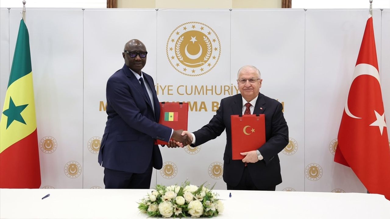 Milli Savunma Bakanı Güler'den Senegal ile İşbirliği Anlaşması