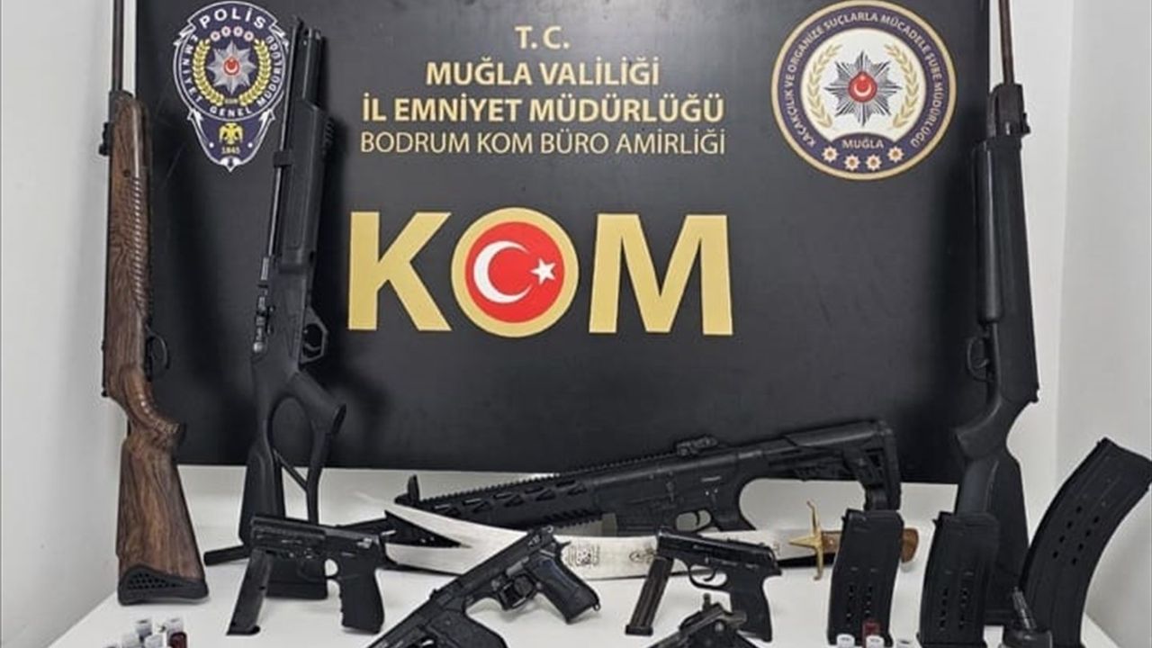 Muğla'da Silah Kaçakçılığına 4 Tutuklama