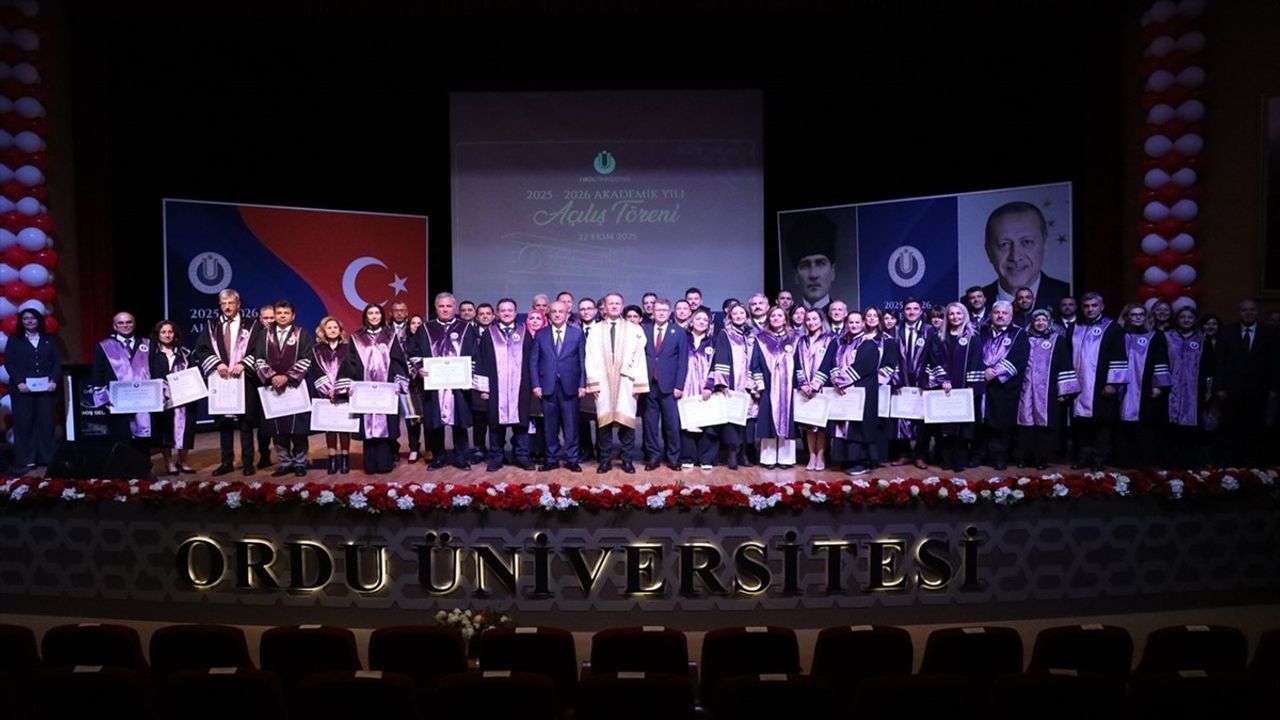 Ordu Üniversitesine Yeni Akademik Yıl Coşkuyla Açıldı