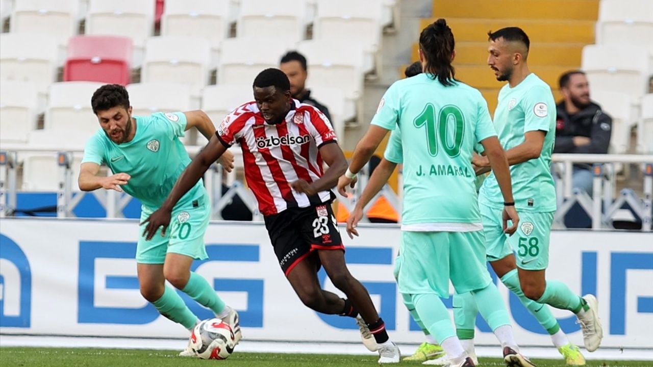 Özbelsan Sivasspor ve Serikspor Berabere Kaldı