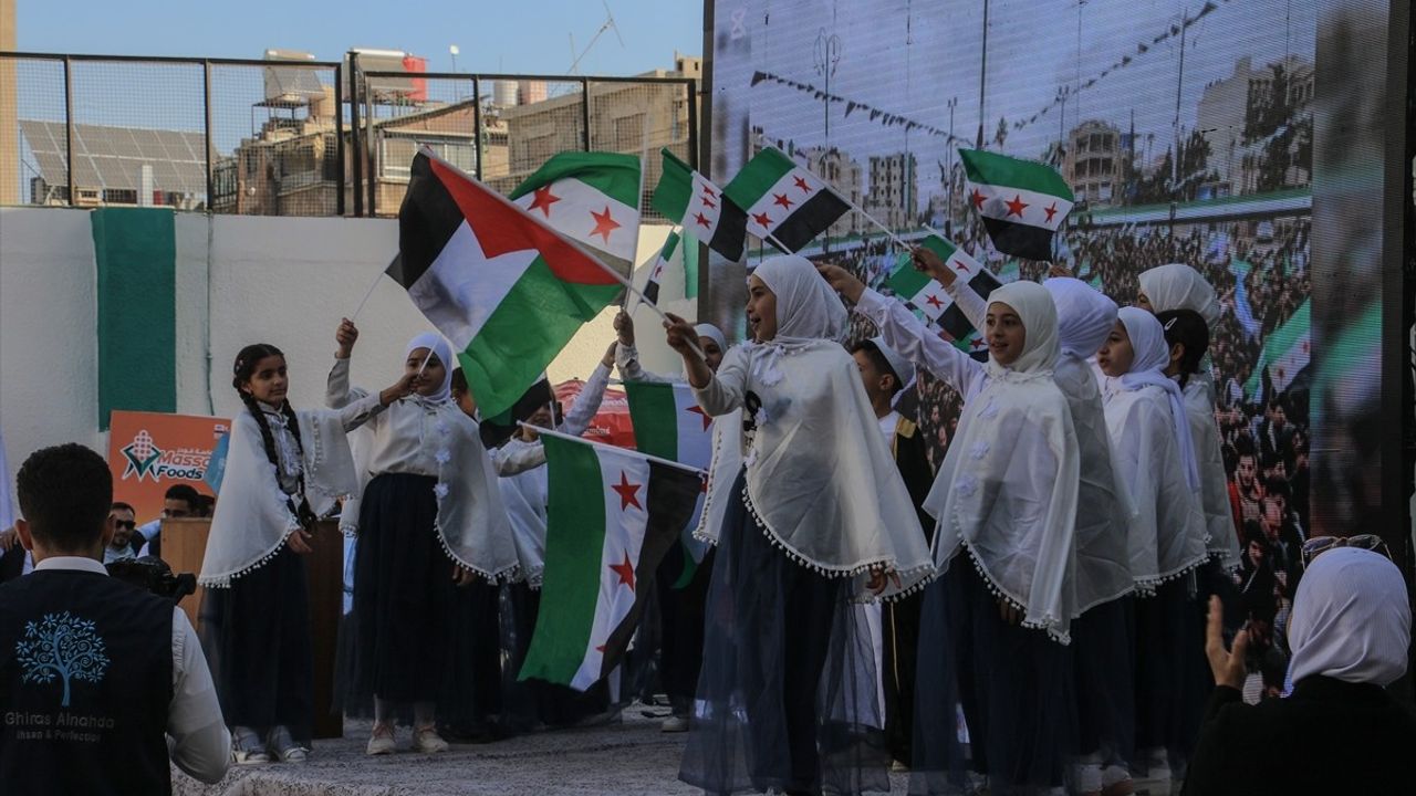 Şam'da Yenilenen Kız Okulu Açıldı