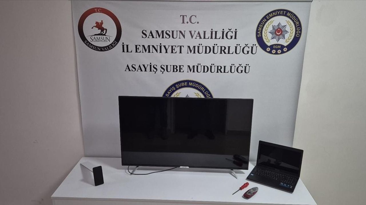 Samsun'da Hırsızlık Yapan Şüpheli Tutuklandı
