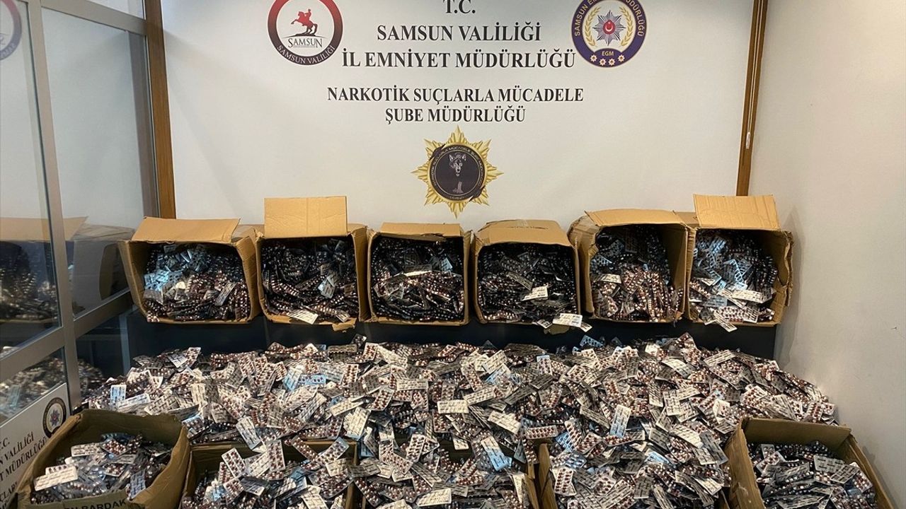 Samsun'da Uyuşturucu Operasyonu