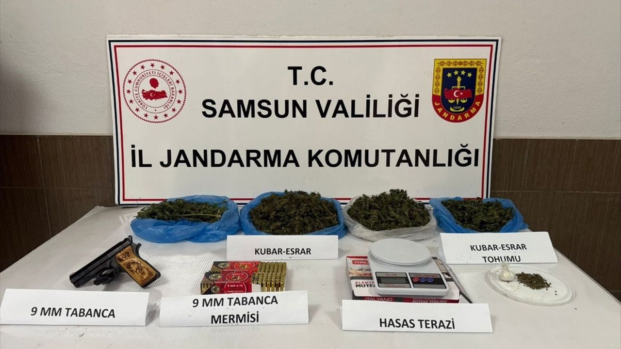 Samsun'da Uyuşturucu ve Kaçakçılıkla Mücadele Operasyonu