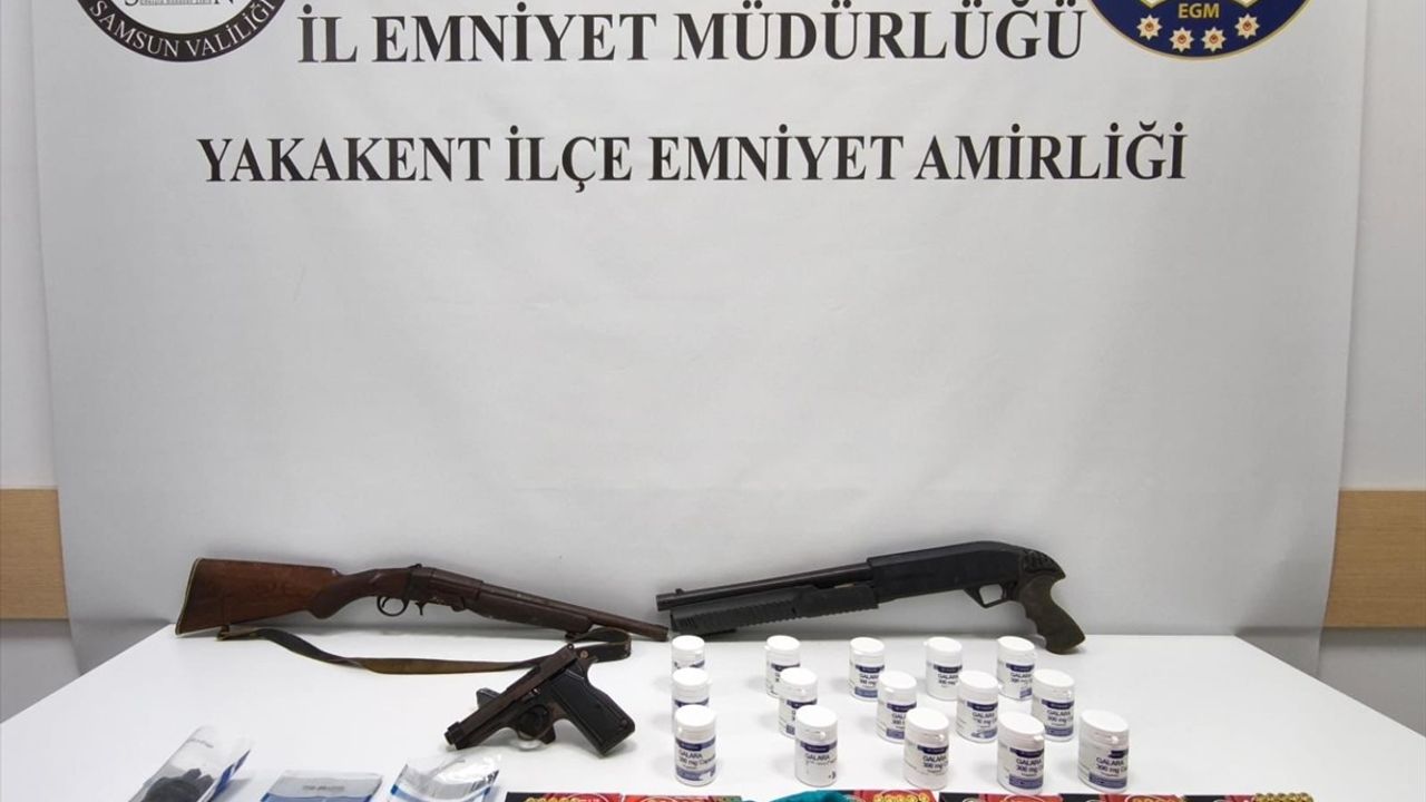 Samsun'daki Uyuşturucu Operasyonunda 2 Şüpheli Yakalandı