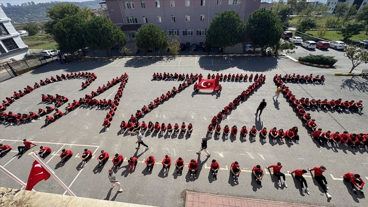Samsun'dan Gazze'ye Koreografili Destek