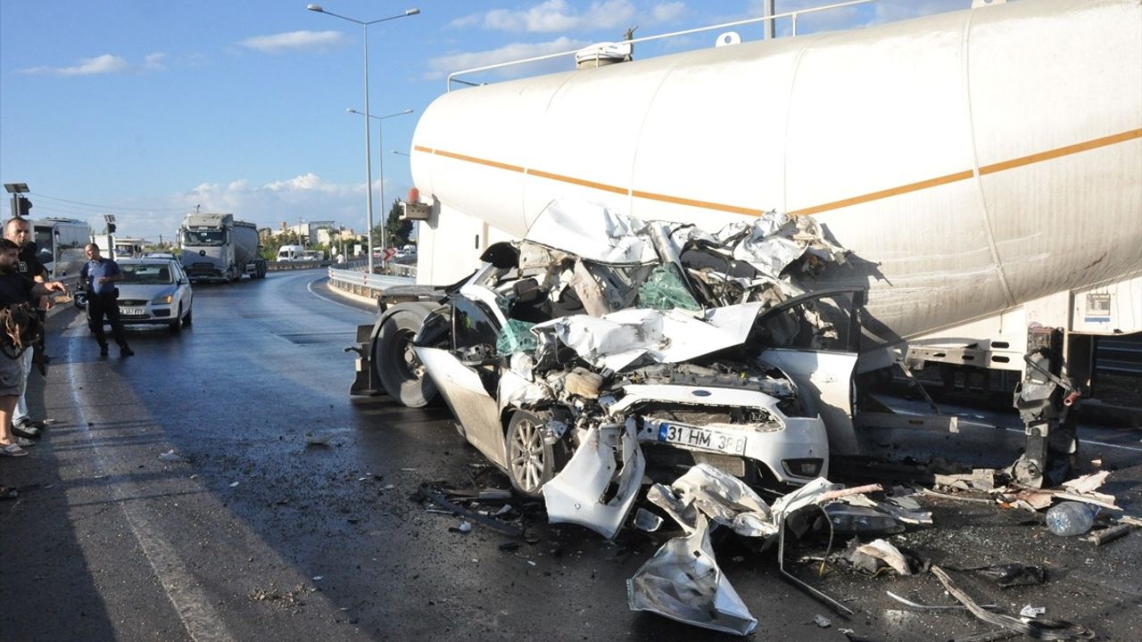 Silifke'de Zincirleme Trafik Kazası: 1 Yaralı