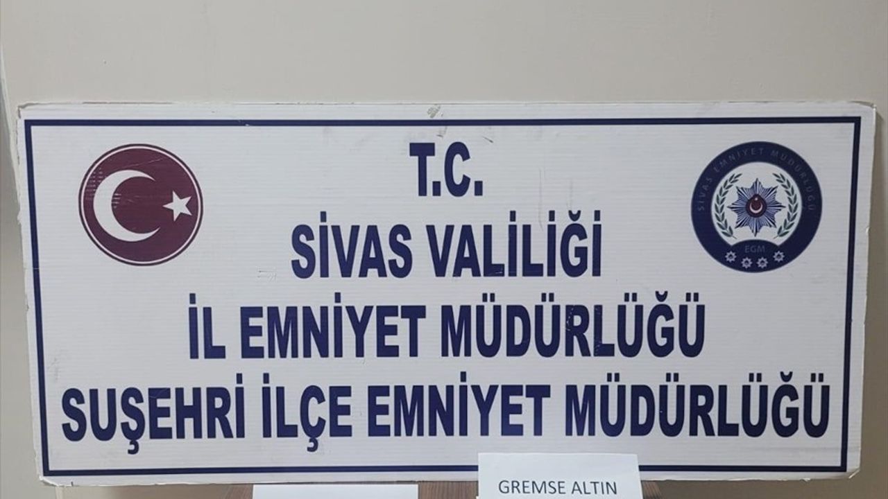 Sivas'ta Sahte Altın Satışı Girişimi: Bir Kişi Tutuklandı