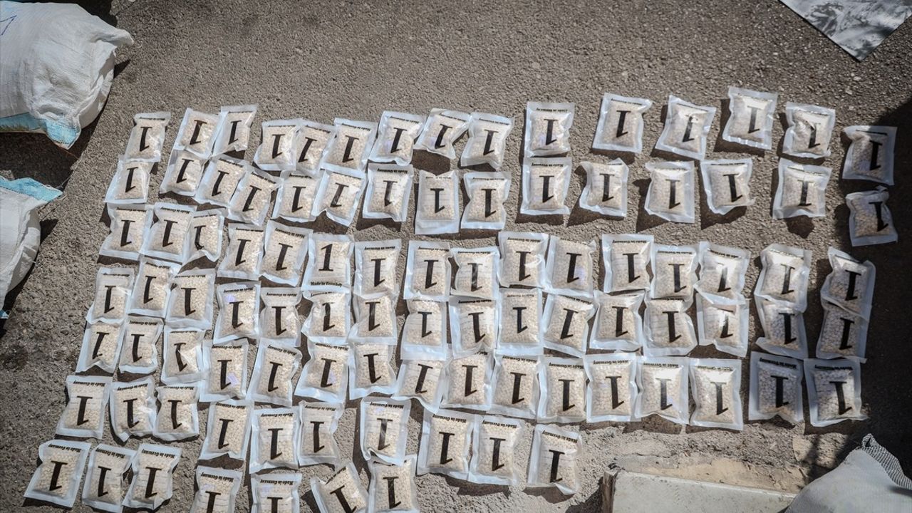 Suriye'de 11 Milyon Captagon Hapı Ele Geçirildi