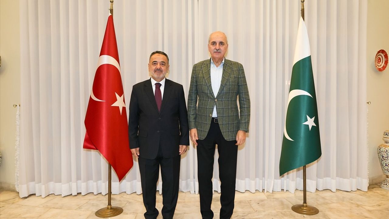 TBMM Başkanı Numan Kurtulmuş, Pakistan'da Büyükelçiliği Ziyaret Etti