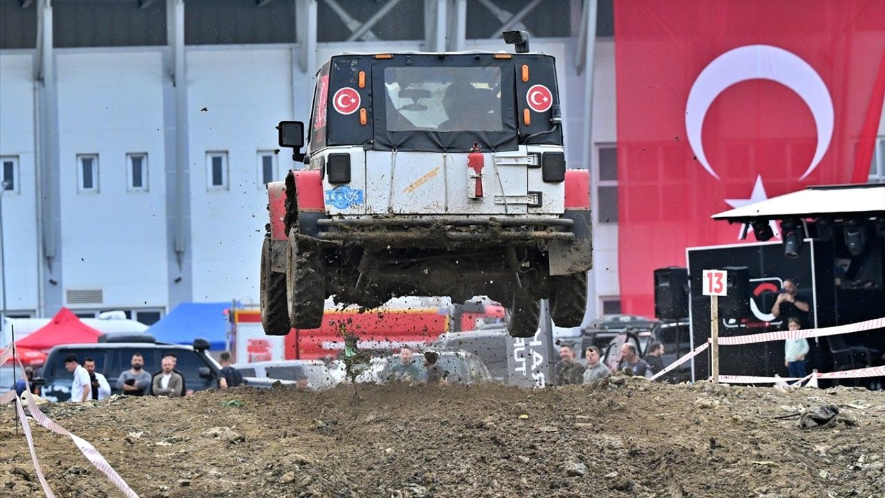 Trabzon'da 1. Off-Road Festivali Heyecanı