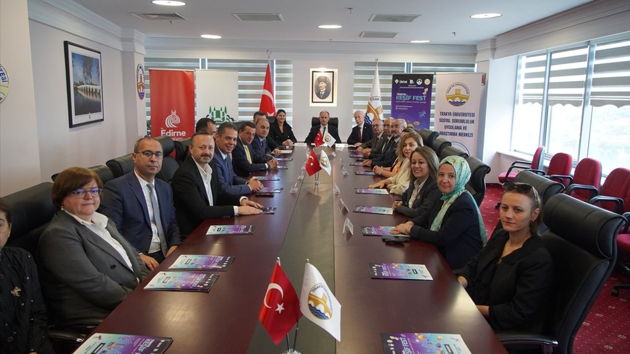Trakya Keşif Festivali ile Öğrenciler Bilim ve Sanatla Buluşacak