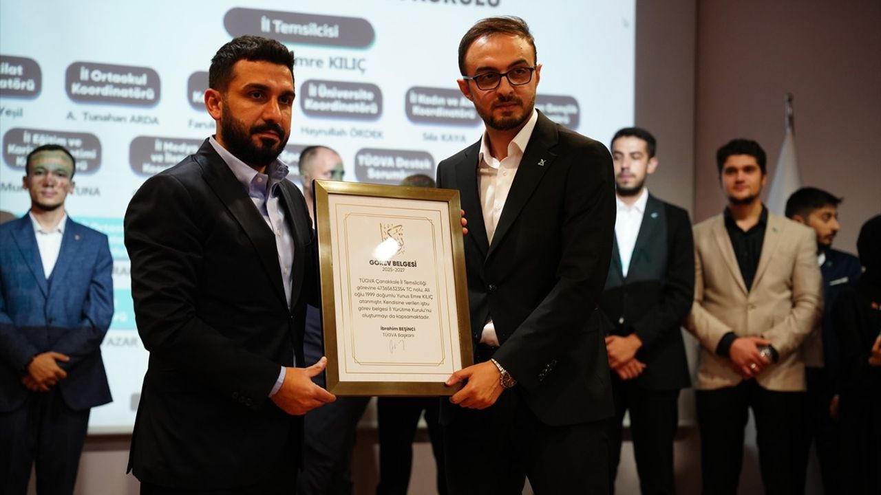 TÜGVA 5. Olağan İl Genel Kurulu Çanakkale'de Gerçekleşti