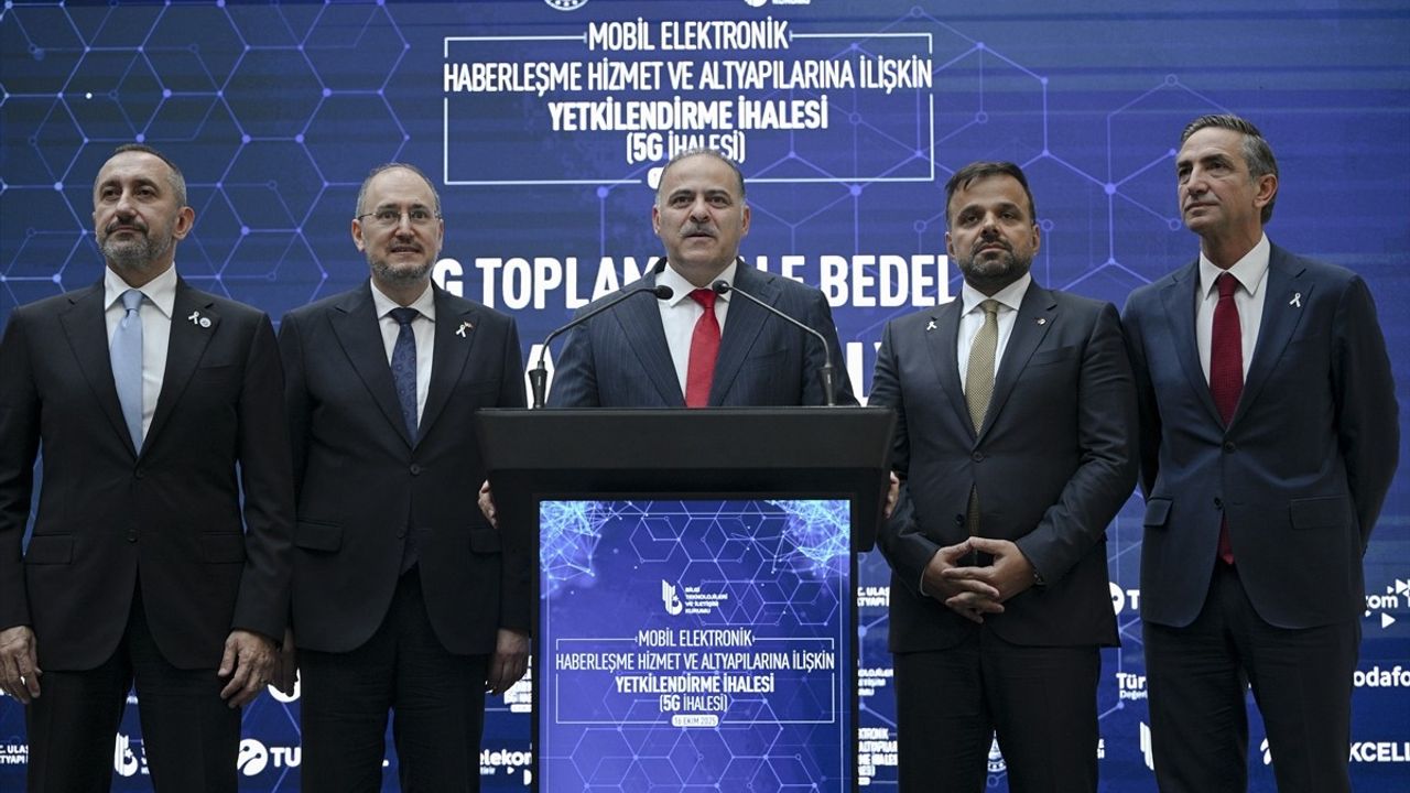 Türkiye, 5G Teknolojisine Geçiş İçin Hazırlıklarını Tamamladı