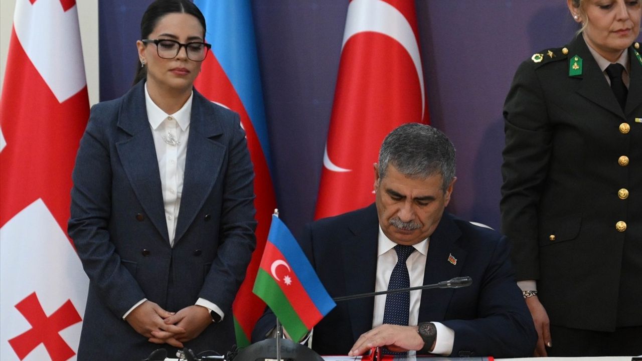 Türkiye-Azerbaycan-Gürcistan Üçlü Savunma Bakanları Toplantısı