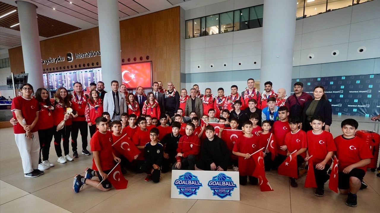 Türkiye Golbol Milli Takımları Avrupa Şampiyonu Oldu