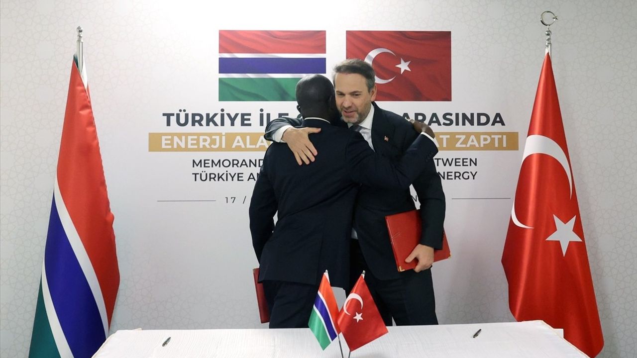 Türkiye ve Gambiya'dan Enerji İşbirliği Anlaşması