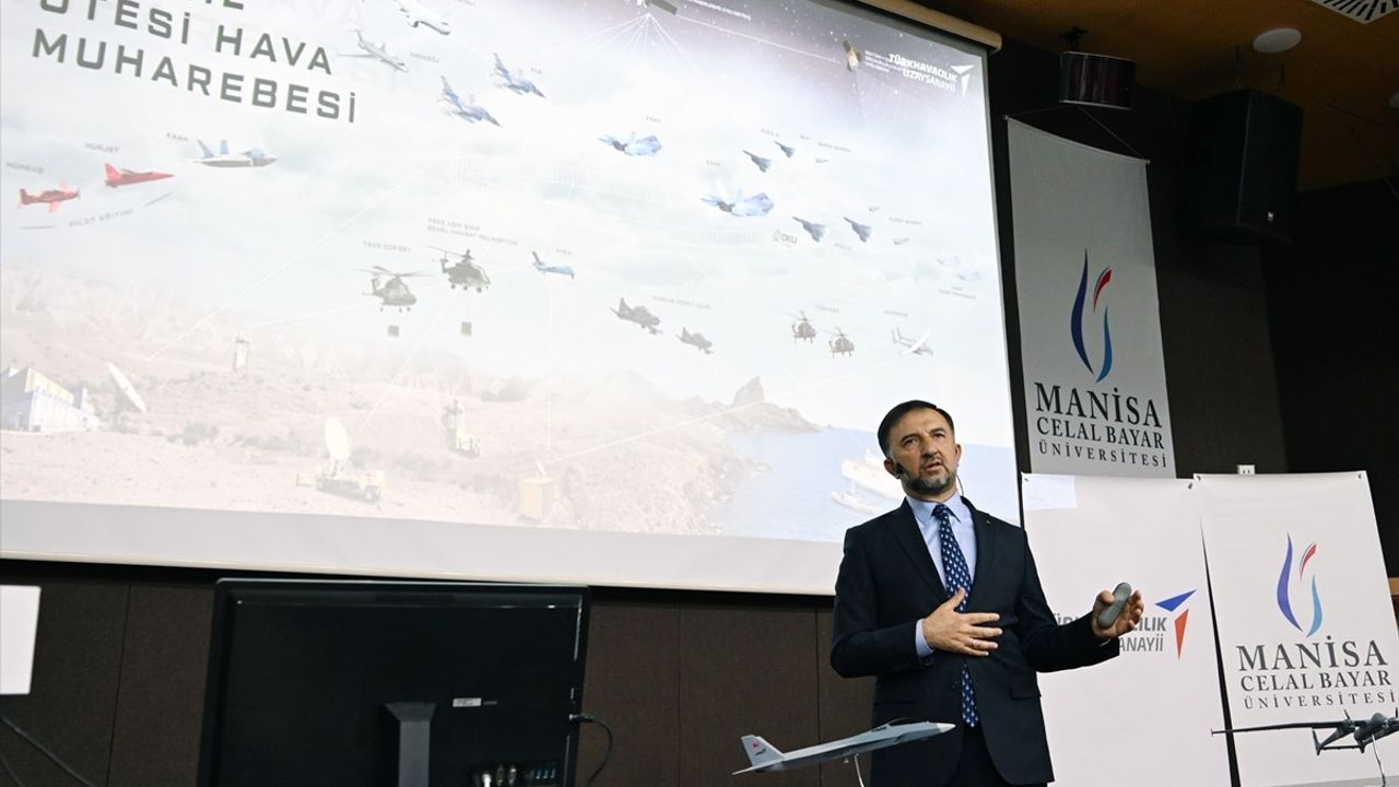TUSAŞ Genel Müdürü Dr. Demiroğlu Manisa'da Öğrencilerle Buluştu