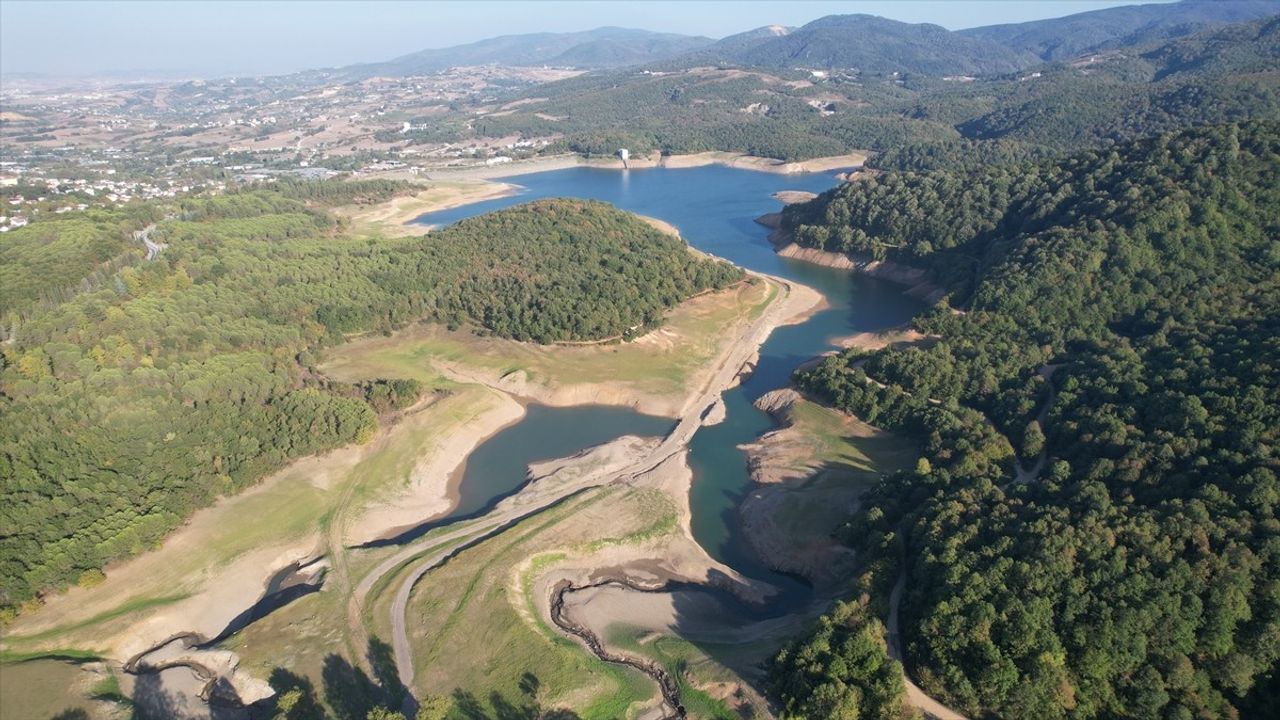 Yalova'da Gökçe Barajı'nda Su Seviyeleri Alarm Veriyor