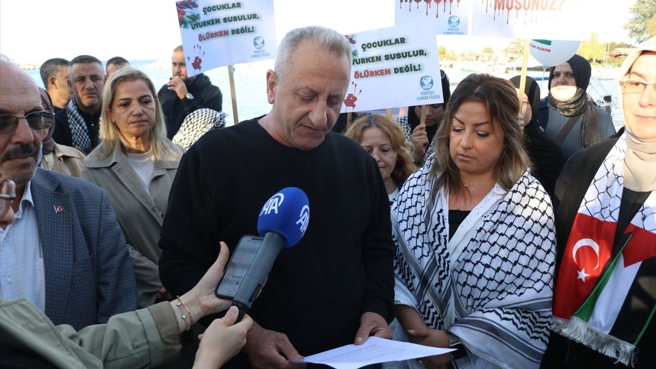 Yalova'dan Filistin'e Destek: Denizciler Marmara'ya Açıldı