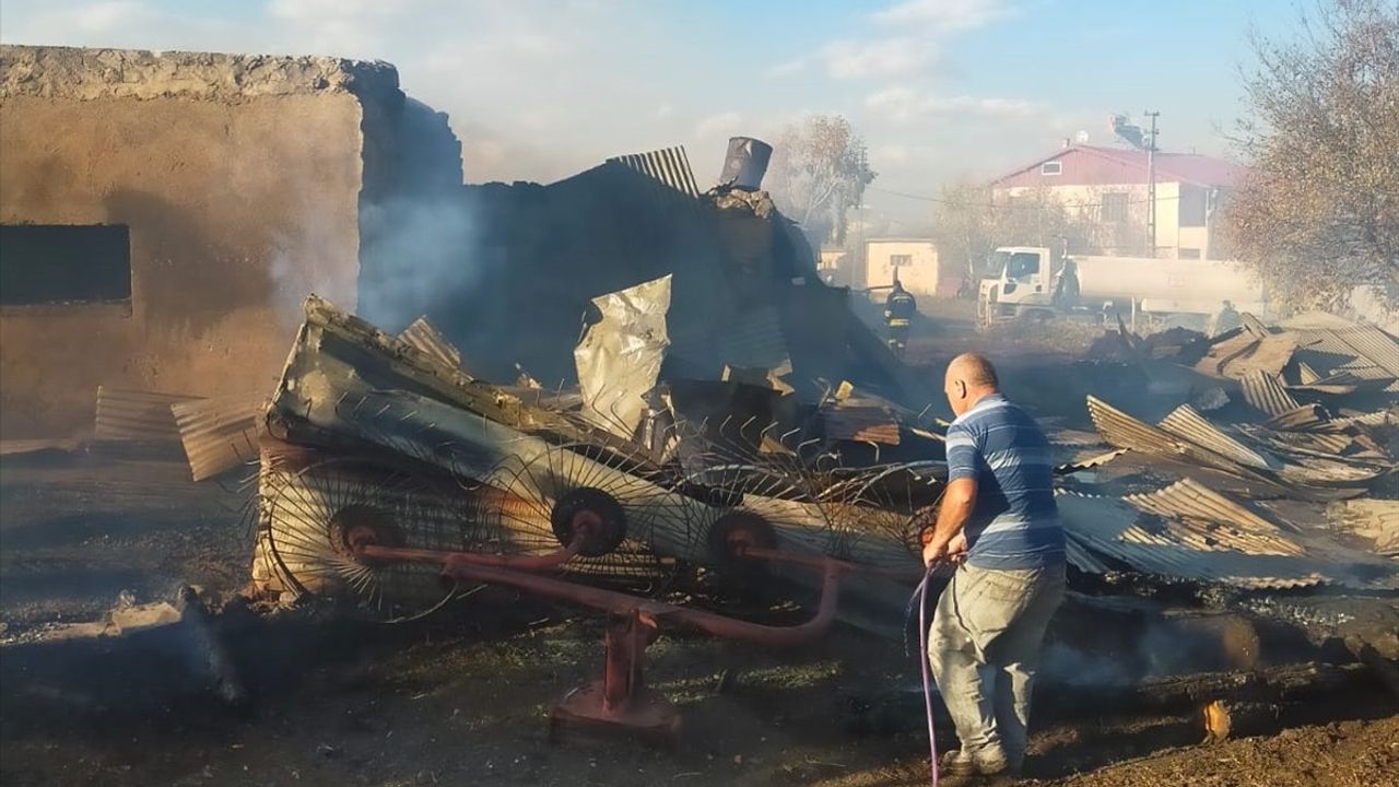 Yangında 23 Hayvan Telef Oldu