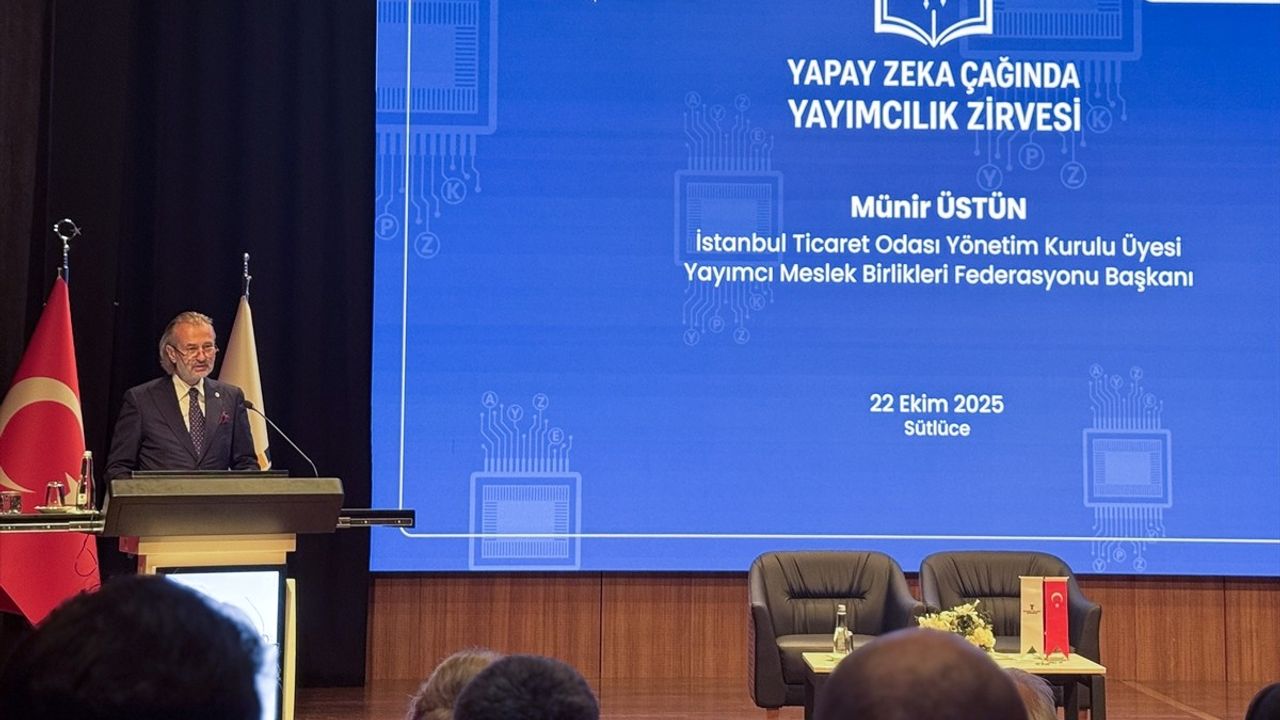 Yapay Zeka Çağında Yayımcılık Zirvesi İstanbul'da Gerçekleşti