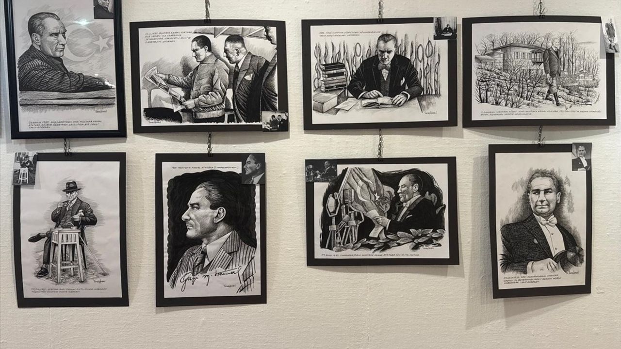 Yüksel Akman'dan Mustafa Kemal Atatürk Sergisi