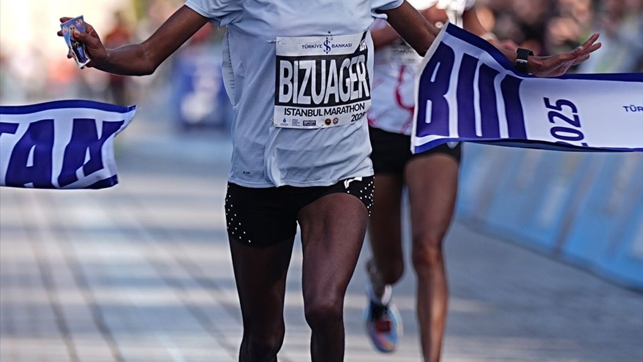 47. İstanbul Maratonu'nda Kadınlar Kategorisinin Şampiyonu Bizuager Aderra