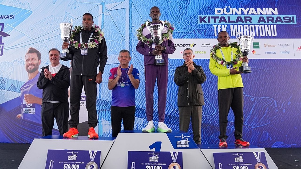 47. İstanbul Maratonu Ödül Töreni Gerçekleşti