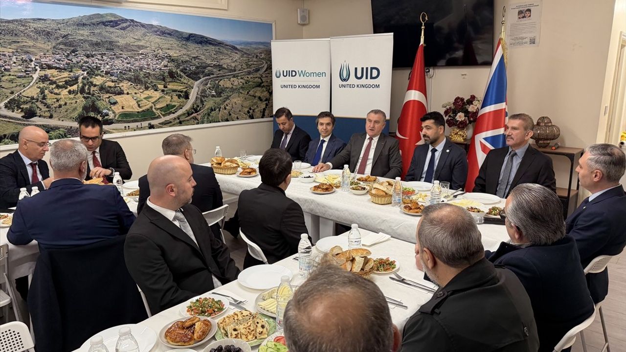 Bakan Bak Londra'da Diaspora Gücünü Vurguladı