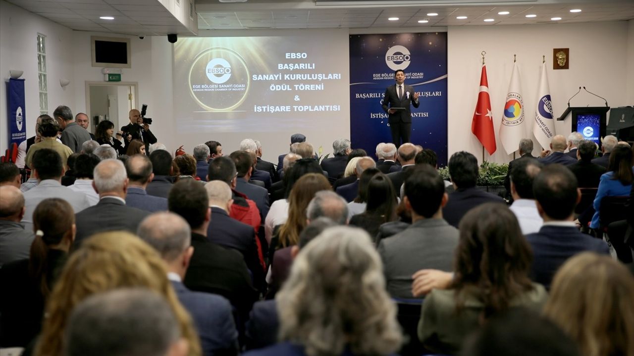 EBSO Ödül Töreni ile Başarılı Şirketler Onurlandırıldı