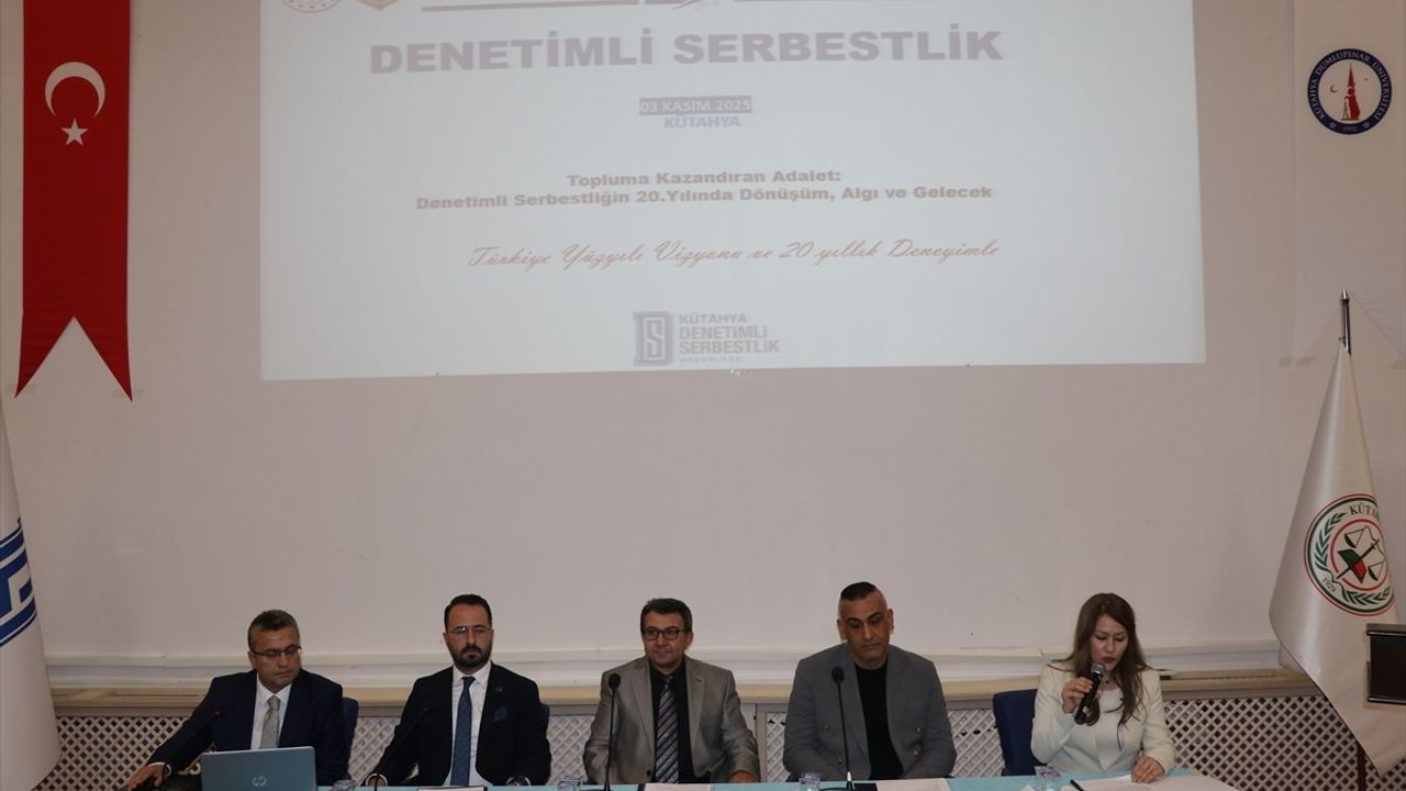 Kütahya'da Denetimli Serbestlik Sistemi Paneli Gerçekleştirildi