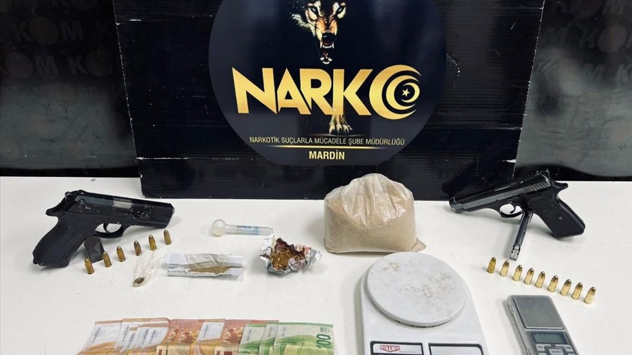 Mardin'de Uyuşturucu Operasyonu: 8 Gözaltı