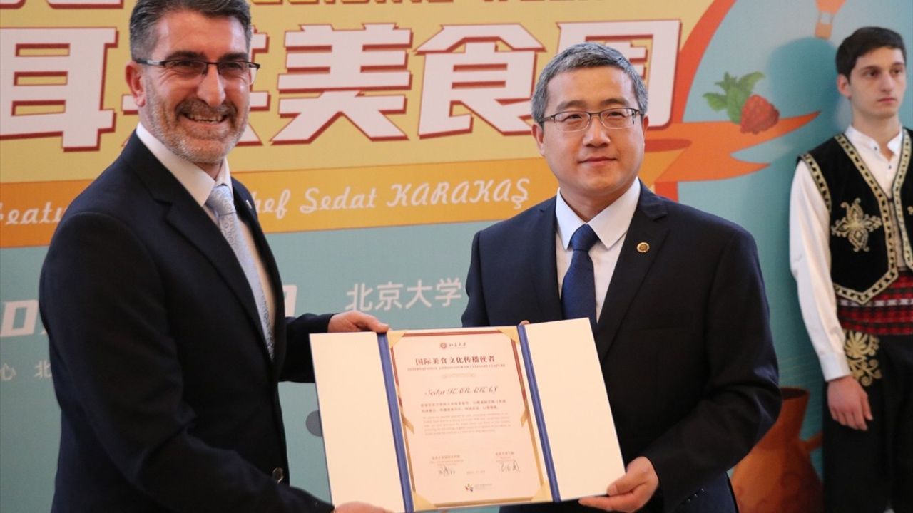 Pekin Üniversitesi'nde Türk Mutfağı Haftası Açıldı