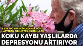 Koku Kaybı Yaşlılarda Depresyonu Artırıyor
